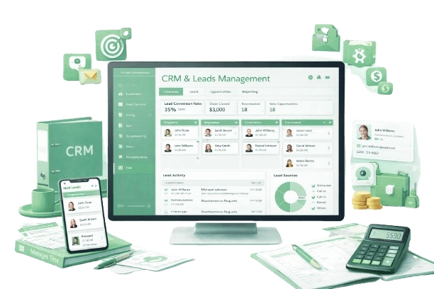 CRM & Leads Management System